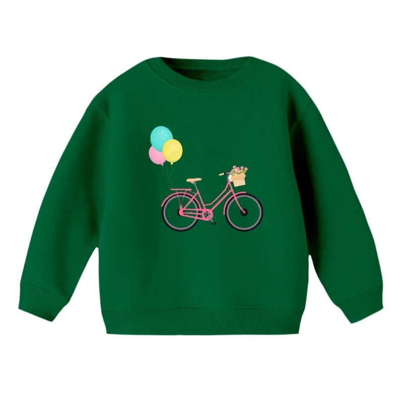 سویشرت بچگانه مدل دوچرخه کد 12