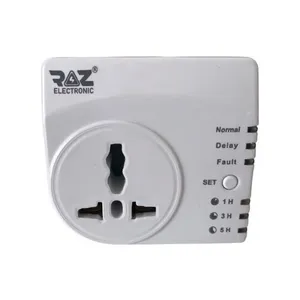 محافظ و مبدل برق راز مدل تایمر دار
