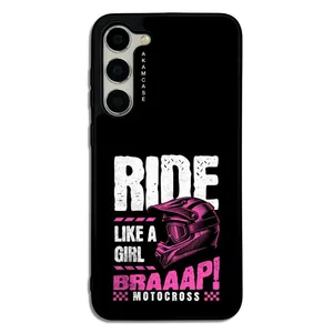 AKAM AMC-WSGS23P-MOTORCYCLE-22 Cover For Samsung Galaxy S23 Plus