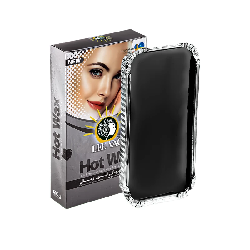 موم گرم لیواکسان مدل زغالی وزن 500 گرم