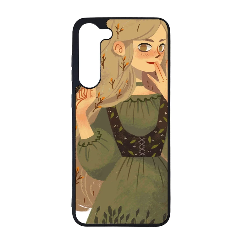 کاور گالری وبفر طرح دختر مناسب برای گوشی موبایل سامسونگ galaxy s23 plus