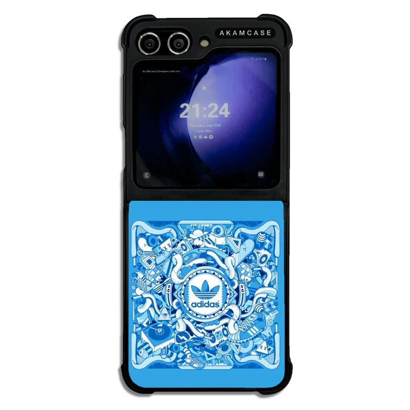 کاور آکام مدل AMC-WSGZFLIP5-ADIDAS-29 مناسب برای گوشی موبایل سامسونگ Galaxy Z Flip 5