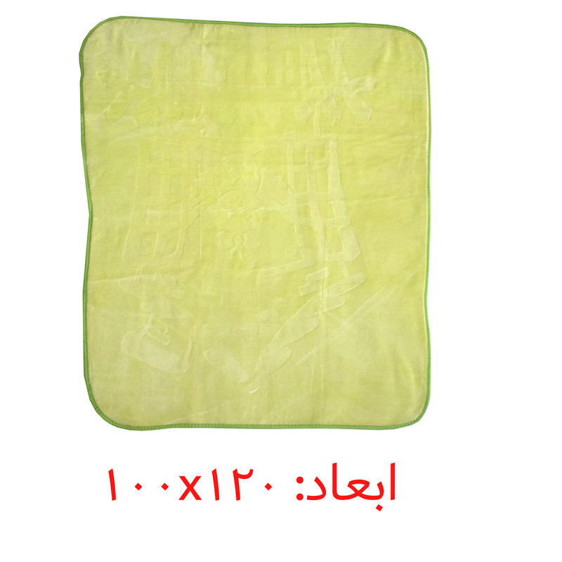 پتوی نوزادی پانادورا مدل Emboss baby سایز 120x100 سانتی متر