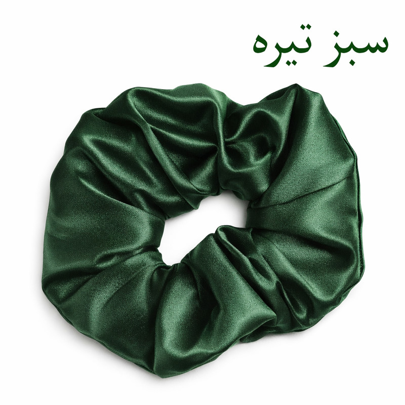 کش مو اسکرانچی زنانه مدل ساتن کد 6010732