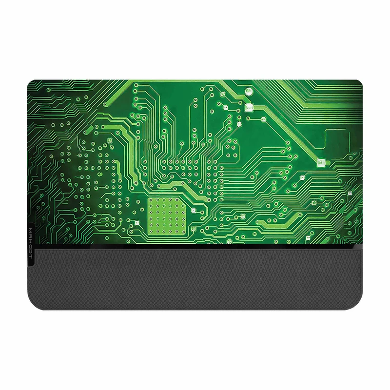 ماوس پد ماهوت مدل PRO- Green-Printed-Circuit-Board