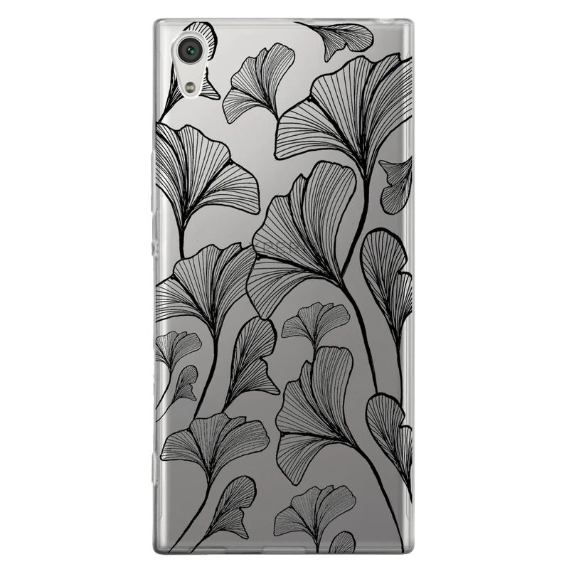 کاور مگافون طرح برگ مدل C51-B مناسب برای گوشی موبایل سونی Xperia XA1 ULTRA