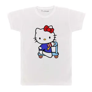 تی شرت بچگانه پرمانه طرح Kitty کد pmt.2405