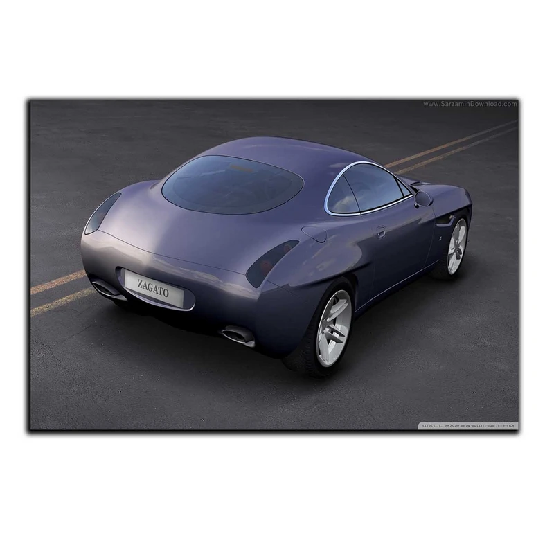 تابلو شاسی بکلیت طرح ماشین زاگاتو مدل SH-4698