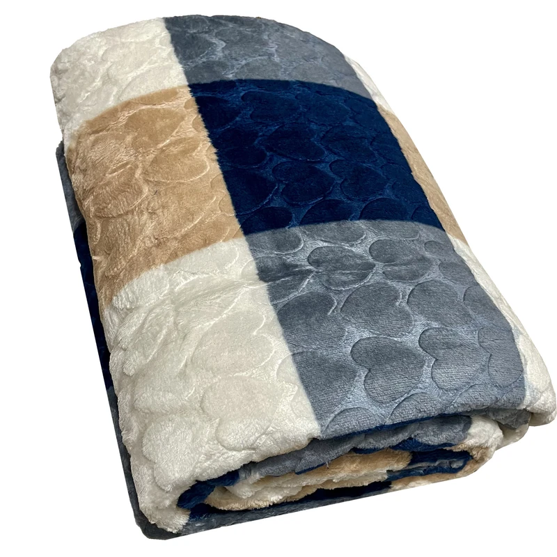 پتو 1 نفر هنرمند مدل ماندگار سایز 220x160 سانتی‌متر