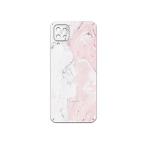 MAHOOT Blanco-Pink-Marble Cover Sticker for Samsung Galaxy A12