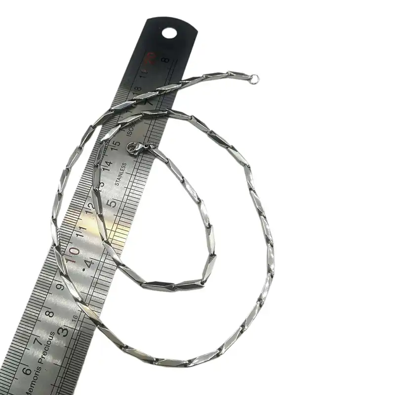 زنجیر مردانه مدل کبریتی