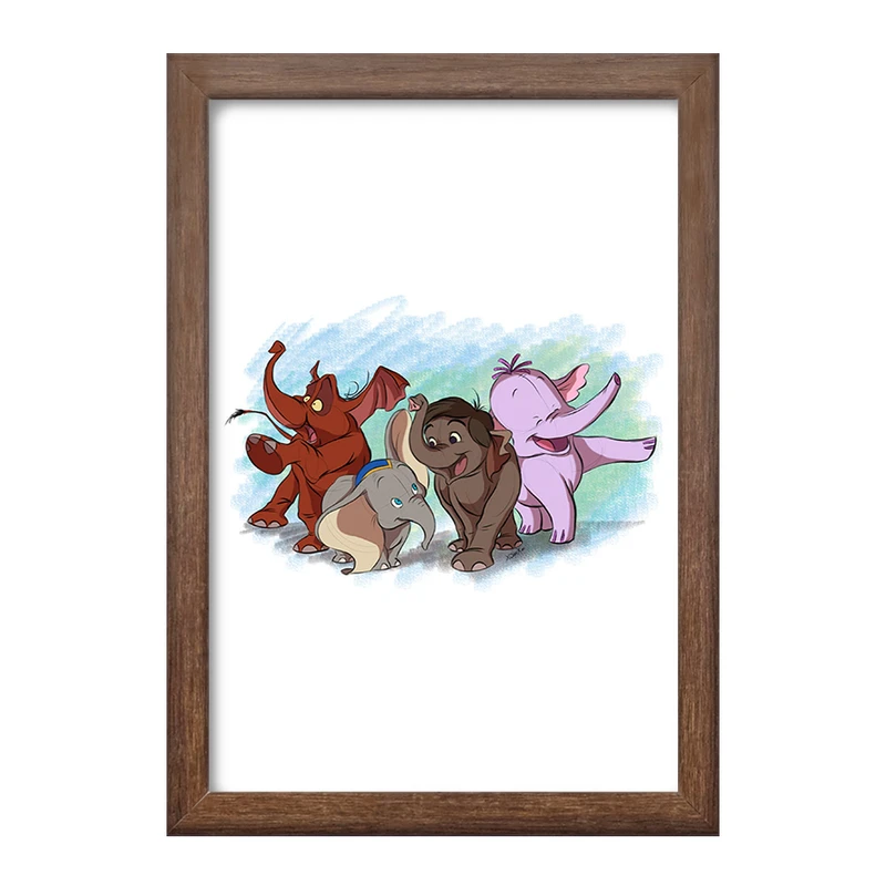 تابلو خندالو طرح دامبو (Dumbo) کد F2087
