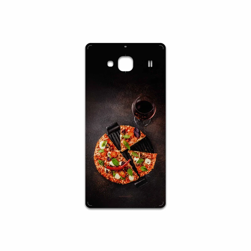 برچسب پوششی ماهوت مدل Pizza مناسب برای گوشی موبایل شیائومی Redmi 2