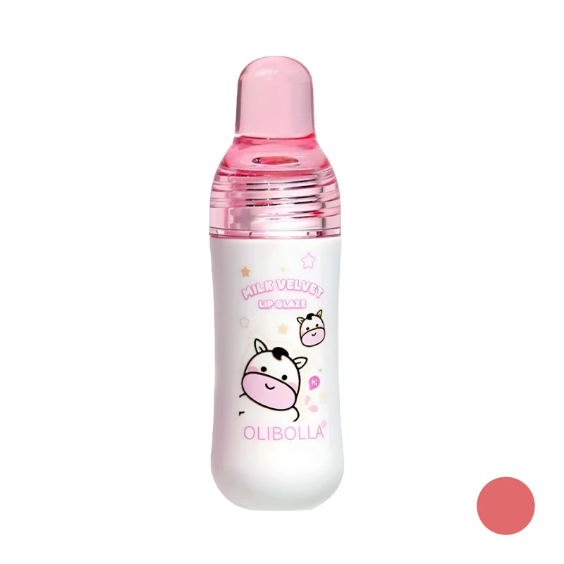 رژ لب مایع مات اولیبولا مدل Milky شماره 01