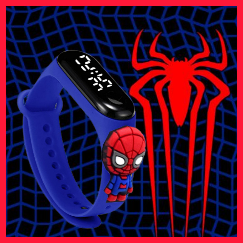 ساعت مچی دیجیتال پسرانه مدل Spiderman 01