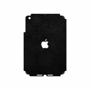 MAHOOT Black-Chamois-Leather Cover Sticker for Apple iPad mini 2012 A1432