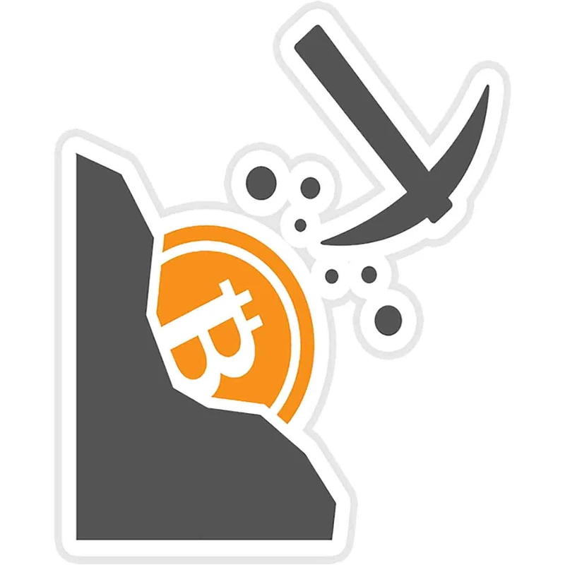 استیکر لپ تاپ طرح bitcoin miner mining کدST198