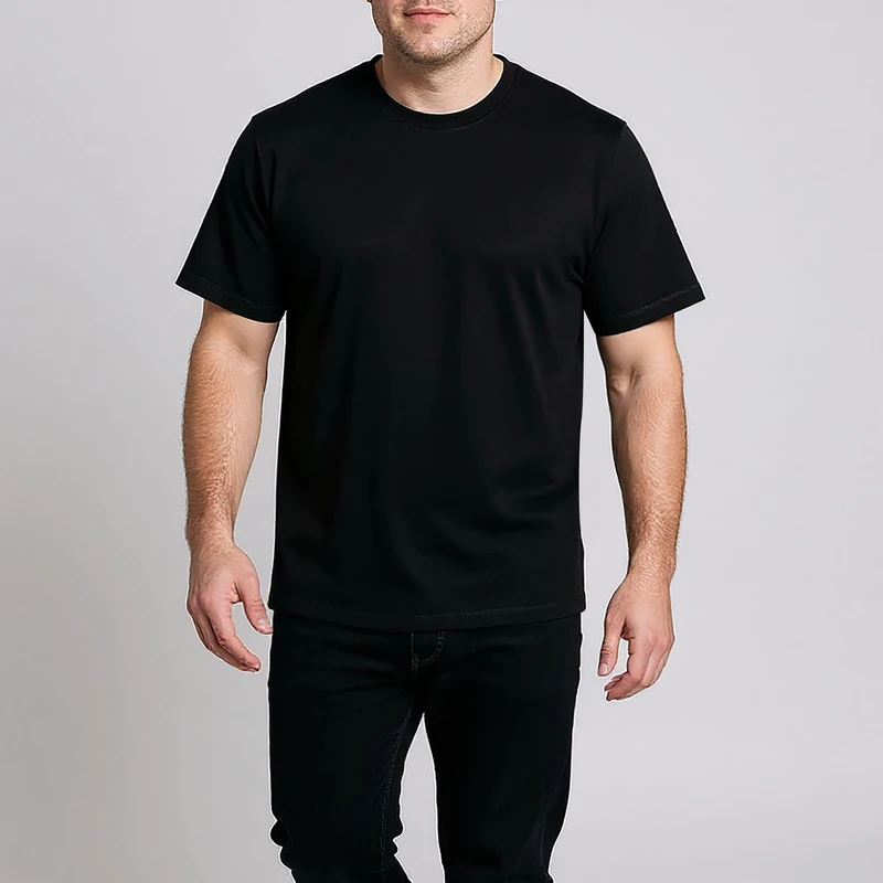 تی شرت آستین کوتاه مردانه مدل Y07