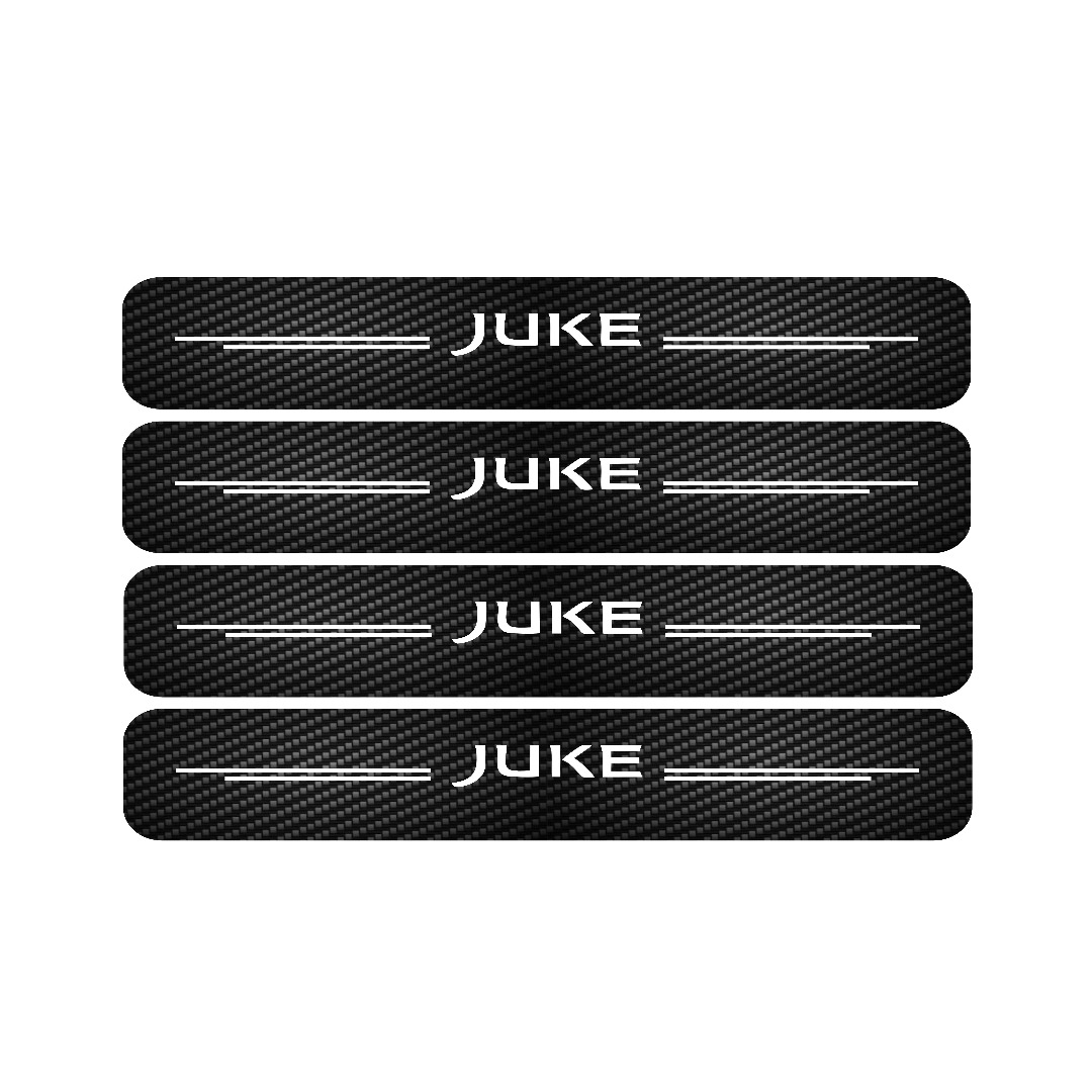 برچسب بدنه   خودرو مهدیار طرح پارکابی کربن کد SP152 مناسب برای لیفان X60 بسته 4 عددی