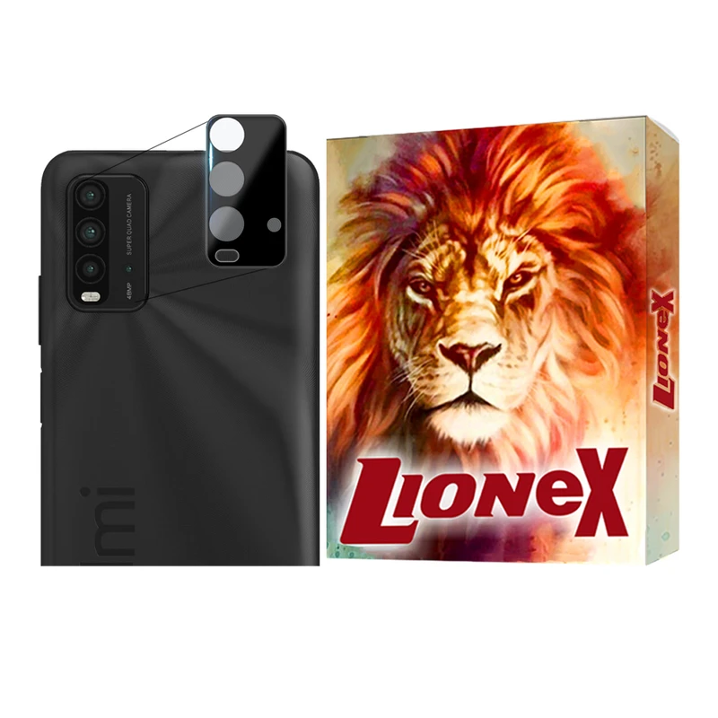 محافظ لنز دوربین  لایونکس مدل FULLENSLمناسب برای گوشی موبایل شیائومی Redmi 9T / Redmi 9 Power
