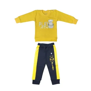 ست تی شرت و شلوار نوزادی مدل پلی