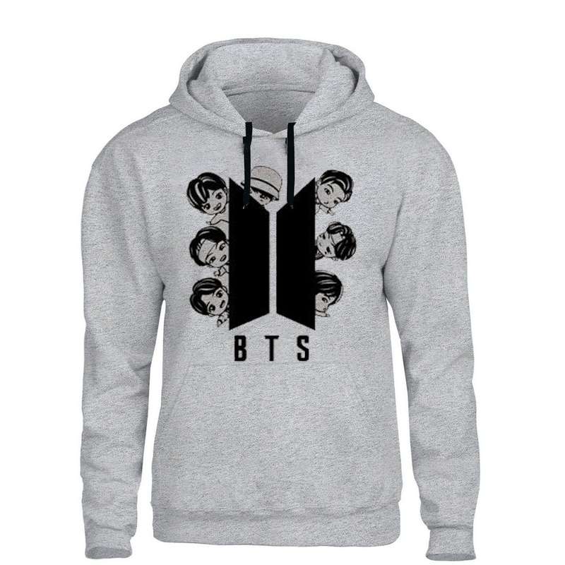 هودی زنانه مدل BTS کد MA 33 T