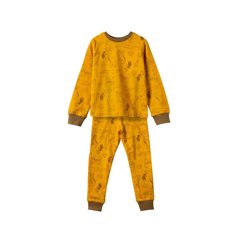 ست تی شرت و شلوار پسرانه جی بی جو مدل باغ وحش کد 70060M