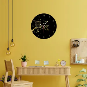 ساعت دیواری ماهوت طرح جغد کد 093