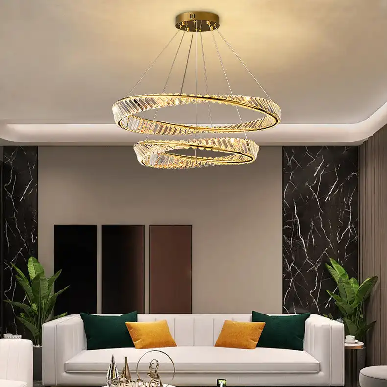 لوستر ام کی ای لایتینگ مدل مدرن کد CR6080