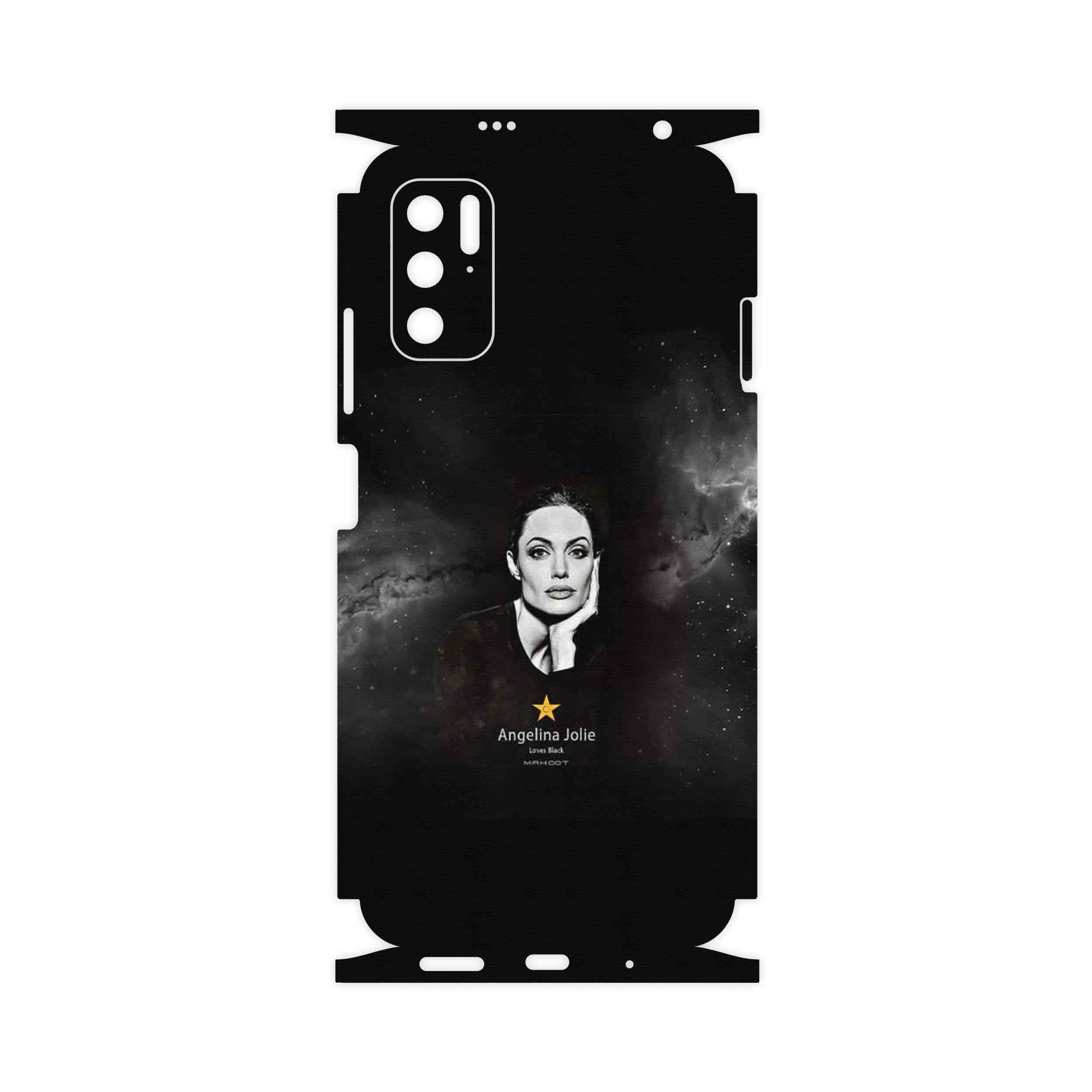 برچسب پوششی ماهوت مدل Angelina Jolie-FullSkin مناسب برای گوشی موبایل شیائومی Redmi Note 11SE