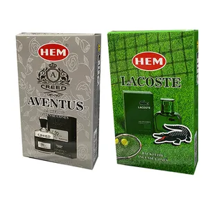 عود هم مدل آبشاری رایحه اونتوس و لاکوست دو بسته 10 عددی