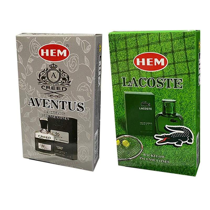 عود هم مدل آبشاری رایحه اونتوس و لاکوست دو بسته 10 عددی