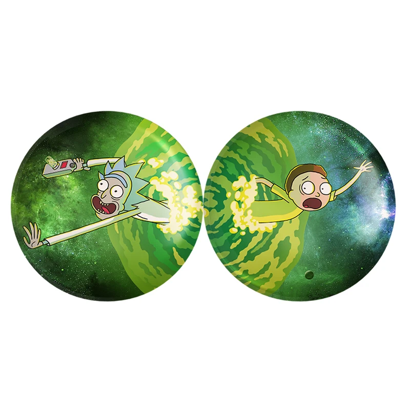 مگنت خندالو مدل ریک و مورتی Rick and Morty کد A246 مجموعه 2 عددی