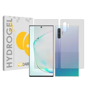 Daben Tough model transparent screen protector suitable for Samsung Galaxy Note10 Plus Mobile phone Along with the phone back protector