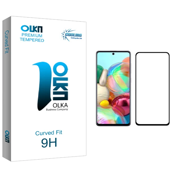 محافظ صفحه نمایش کولینگ مدل Olka glass مناسب برای گوشی موبایل سامسونگ Galaxy A71