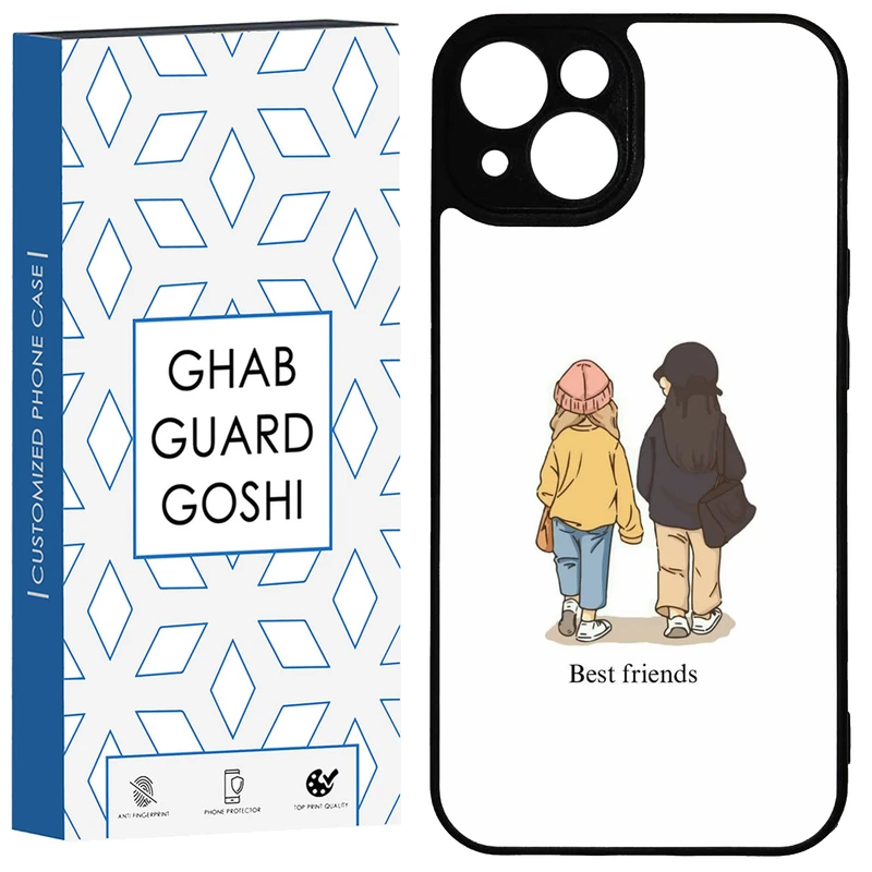 کاور قاب گارد گوشی طرح دخترانه کد TPU-020 مناسب برای گوشی موبایل اپل IPHONE 13 / 14