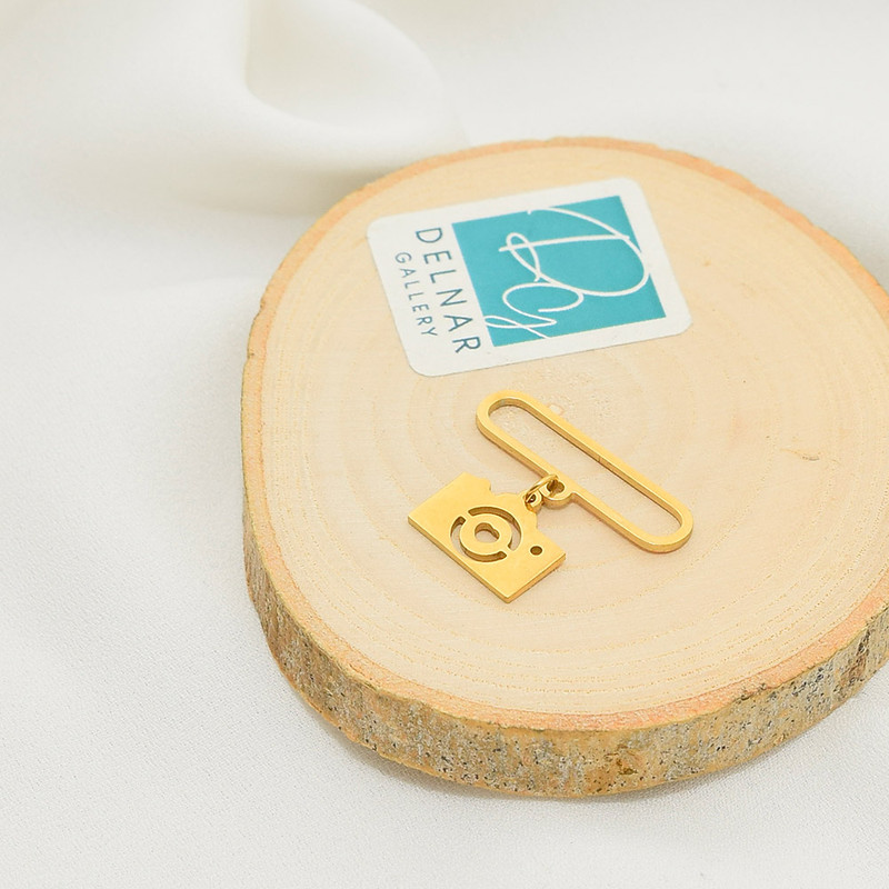 پین ساعت زنانه دلنار گالری مدل دوربین قلبی پین ساعت زنانه دلنار گالری مدل دوربین قلبی