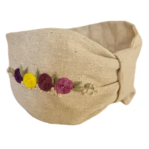 تل مو زنانه مدل گلدوزی برزیلی