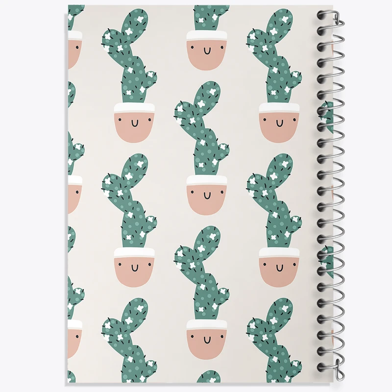 دفتر نت موسیقی 50 برگ خندالو مدل کاکتوس کد N354