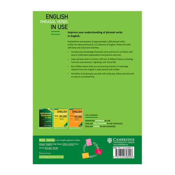 قیمت و خرید کتاب Phrasal Verbs In Use English 2nd Advanced اثر Michael ...