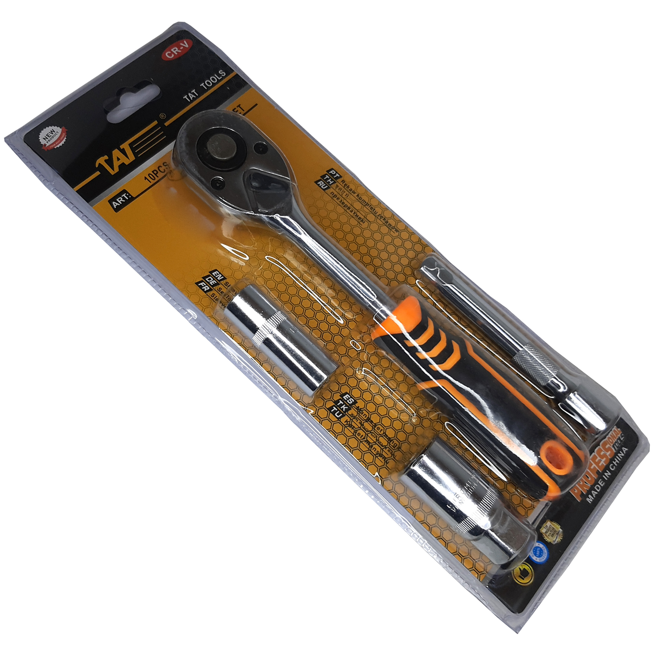 آچار و سری بکس تات مدل ARW-9921 سایز 1.2 اینچ مجموعه 4 عددی