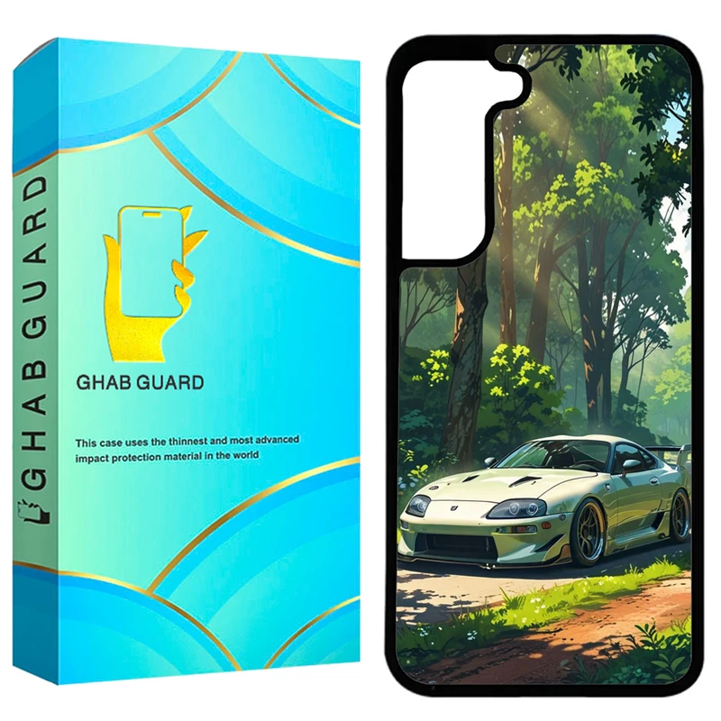 کاور قاب گارد طرح ماشین مدل GCHPA21F مناسب برای گوشی موبایل سامسونگ Galaxy S21 FE 5G