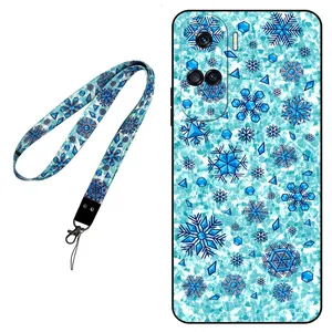 Megafone Snow Flake 0014 Cover For Honor 90 Lite Mobile Neckband