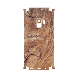 MAHOOT Wood Texture 5-FullSkin Cover Sticker for Samsung Galaxy S9