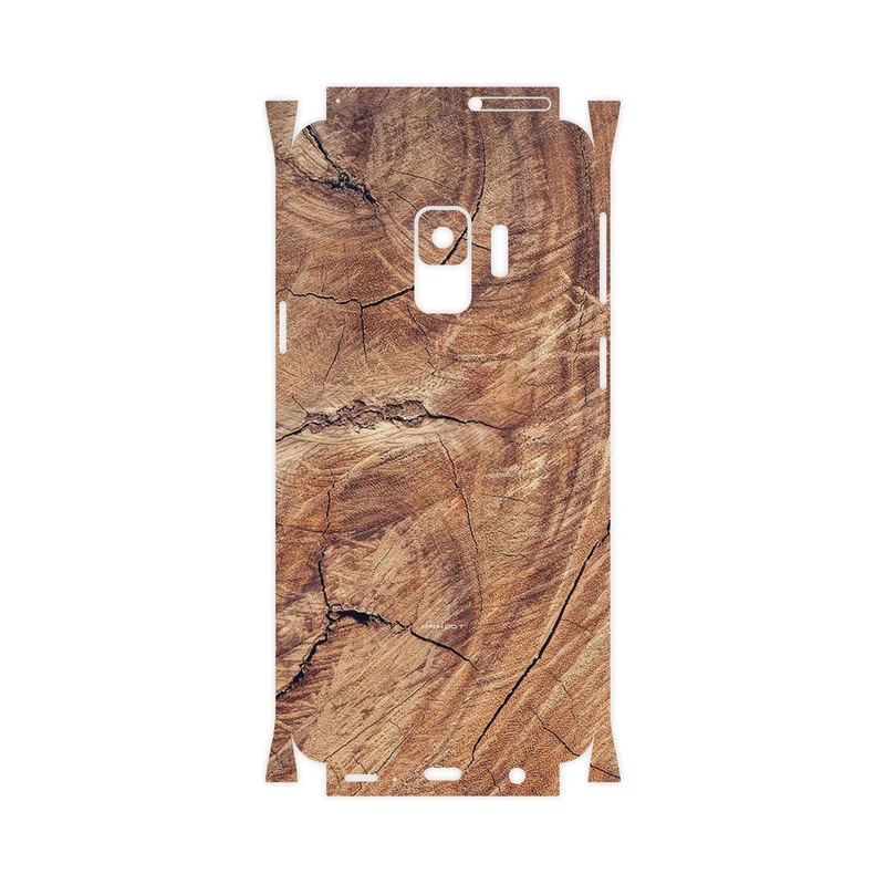برچسب پوششی ماهوت مدل Wood Texture 5-FullSkin مناسب برای گوشی موبایل سامسونگ Galaxy S9