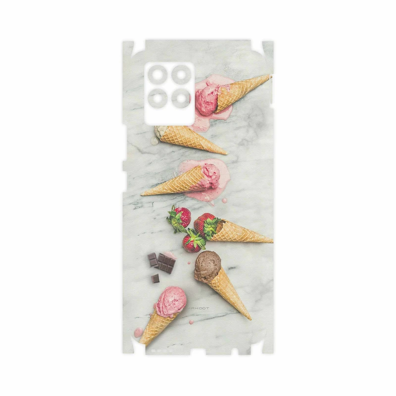 برچسب پوششی ماهوت مدل Funnel-ice-cream-FullSkin مناسب برای گوشی موبایل ریلمی 8 Pro
