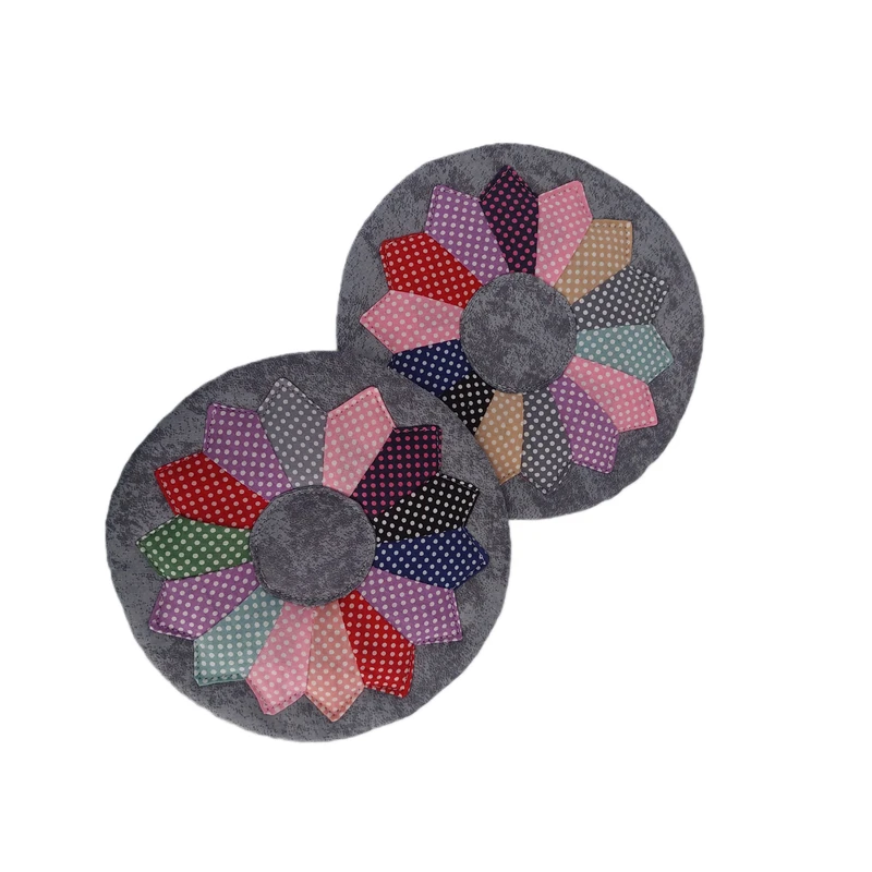 دستگیره آشپزخانه مدل چهل‌تکه دست‌دوز بسته دو عددی