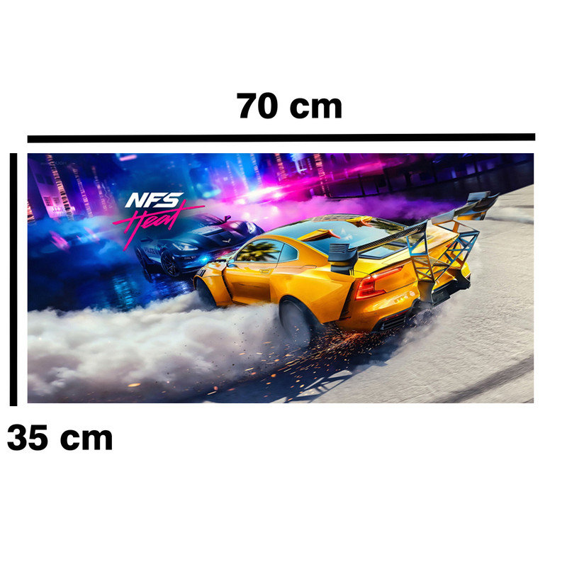 ماوس پد مخصوص بازی طرح Need For Speed مدل N3570 1