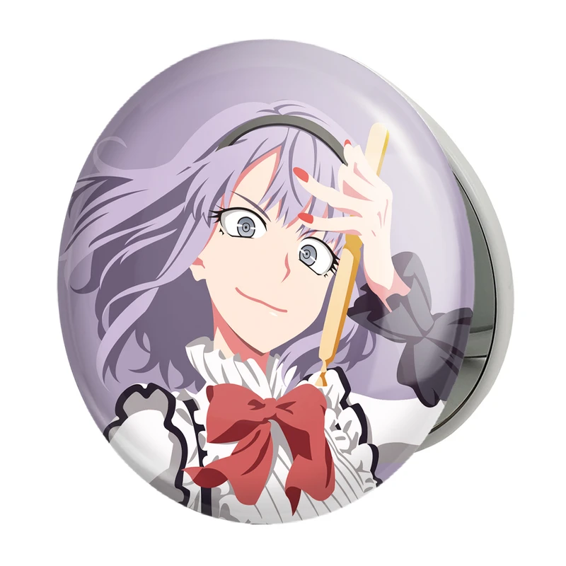 آینه جیبی خندالو طرح شیداره  انیمه داگاشی کاشی Dagashi Kashi مدل تاشو کد 23393 