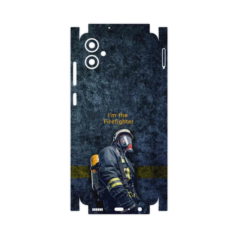 برچسب پوششی ماهوت مدل Firefighter-FullSkin مناسب برای گوشی موبایل سامسونگ Galaxy A05